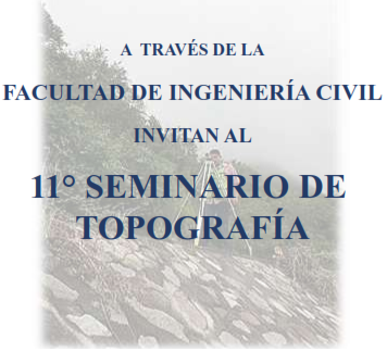 11° Seminario de Topografía